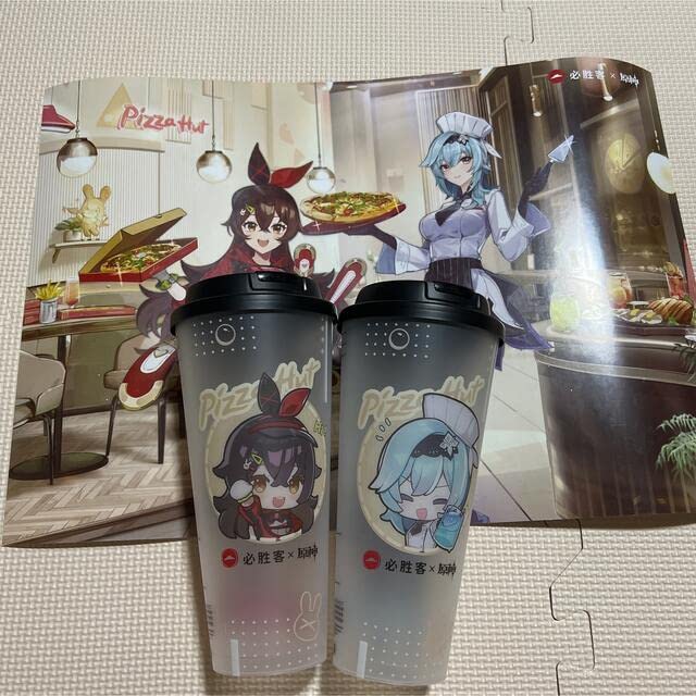 原神 ピザハット 中国限定 コラボ トートバッグ 缶バッジ